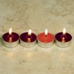 Advent Tealight Candle Set (3 Purple 1 Pink) (Set of 4)