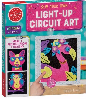 Sew Your Own Light-Up Circuit Art (Ages 10+)