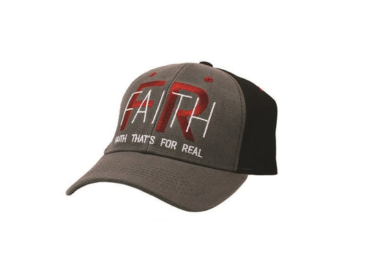 Cap-FR Faith That's For Real-Gray