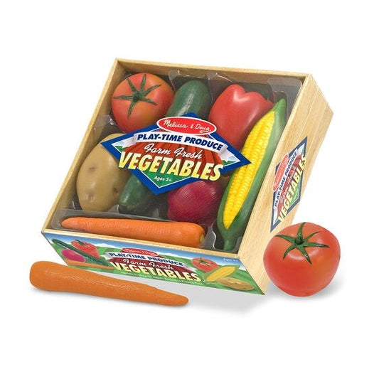 Pretend Play-Play Food-Vegetables (7 Pieces) (Ages 3+)