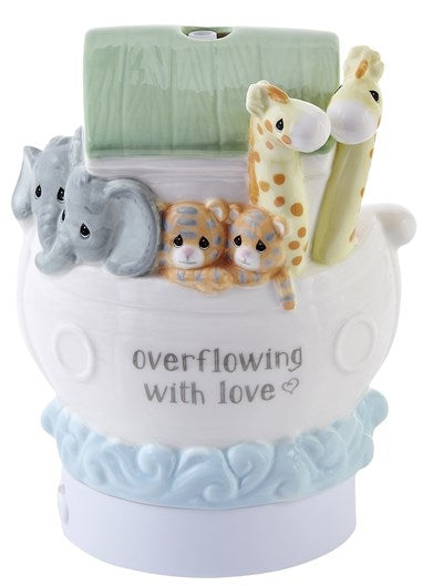 LED Essential Oil Diffuser-Noah's Ark/Overflowing With Love (6")