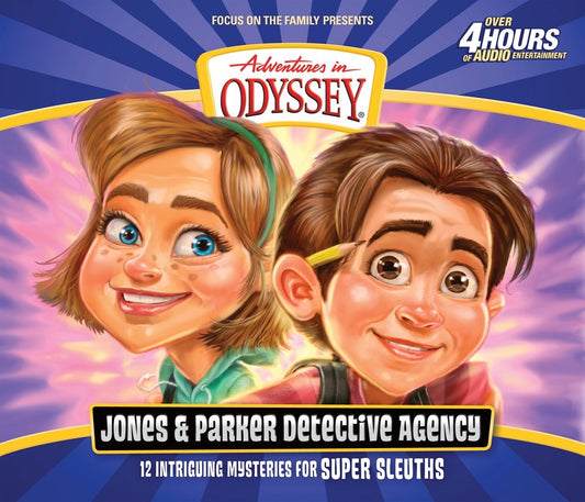 Audio CD-Adventures In Odyssey: The Jones & Parker Mysteries (12 CD)