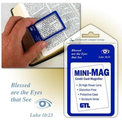 Magnifier-Mag Mark Mini Wallet Magnifier