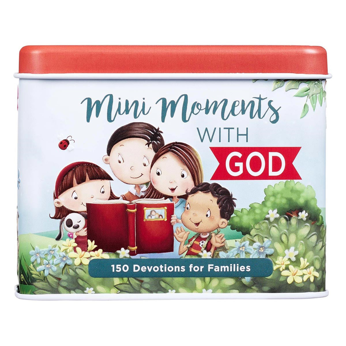 Prayer Cards In Tin-Mini Moments With God For Families