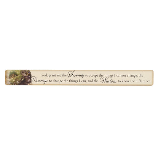 Magnetic Strip-Serenity Prayer (7 1/2" x 3/4") (Pack Of 6)