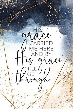 Plaque-Heaven Sent-His Grace Carried (6 x 9)