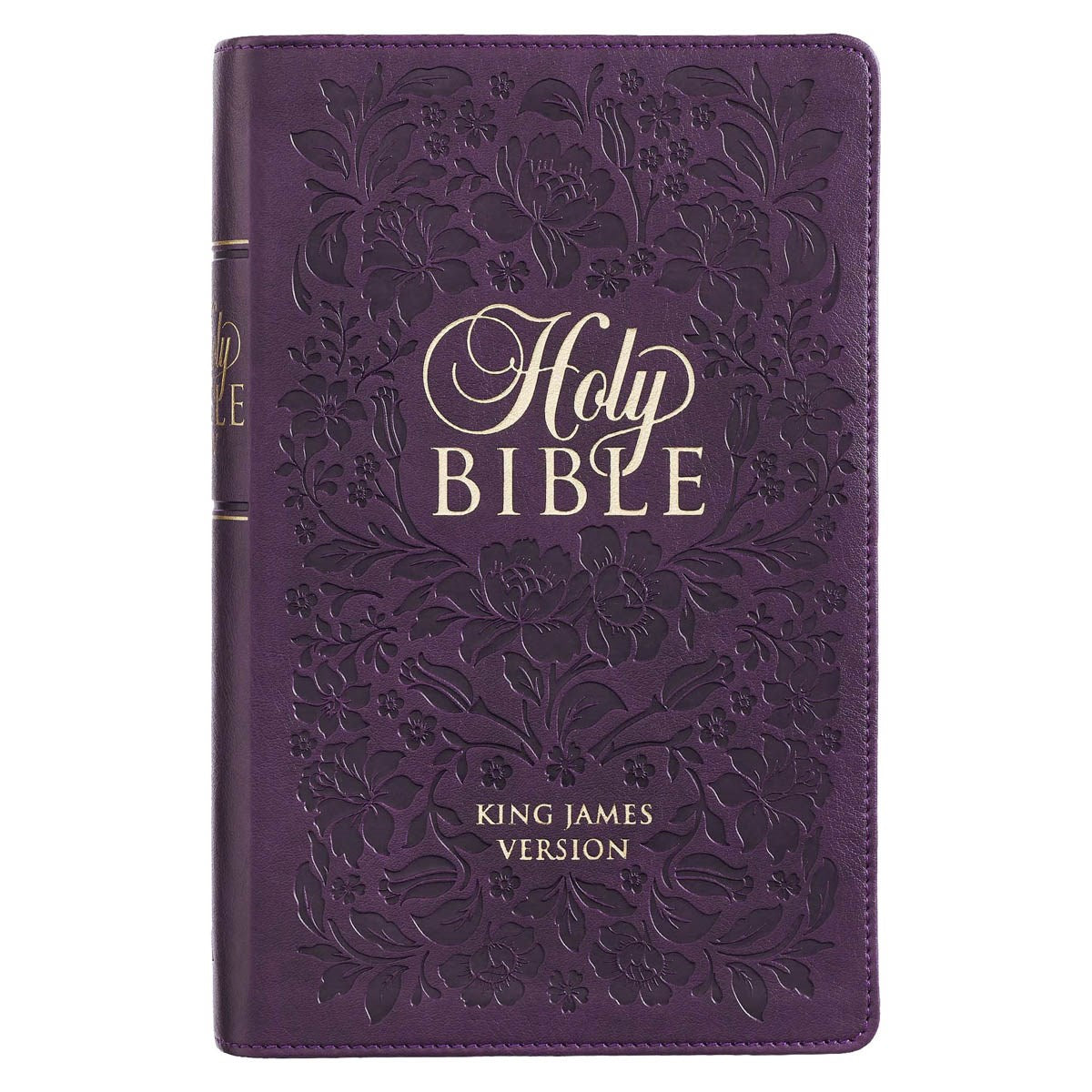 KJV Giant Print Bible-Purple Faux Leather Indexed