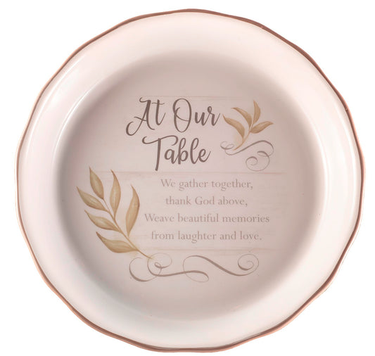 Pie Plate-At Our Table (10.5" Dia x 2")