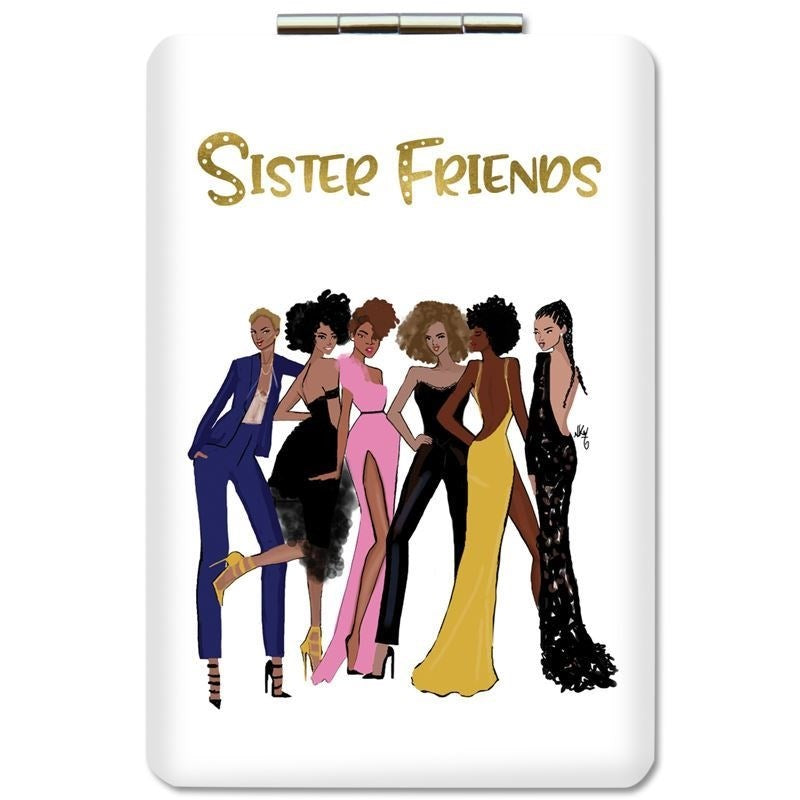 Compact Mirror-Sister Friends 2