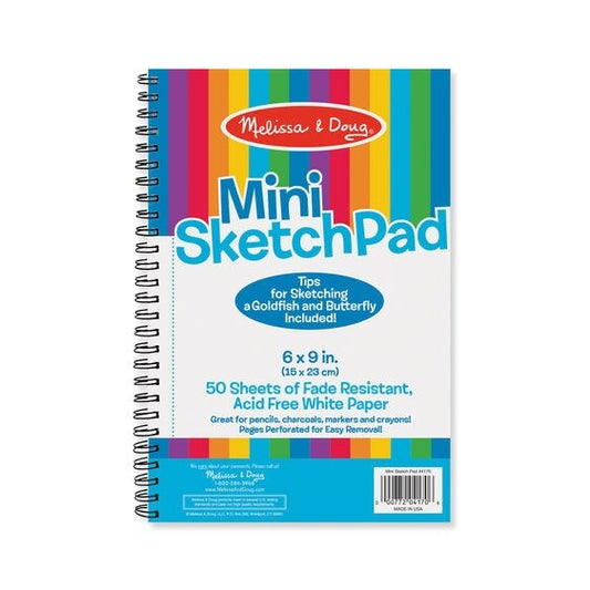 Arts & Crafts-Mini Sketch Pad (Ages 3+)