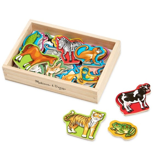 Magnets-Wooden Animals (Ages 2+)