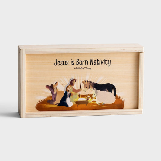 Nativity-Jesus Is Born Biblebox (6 x 11)