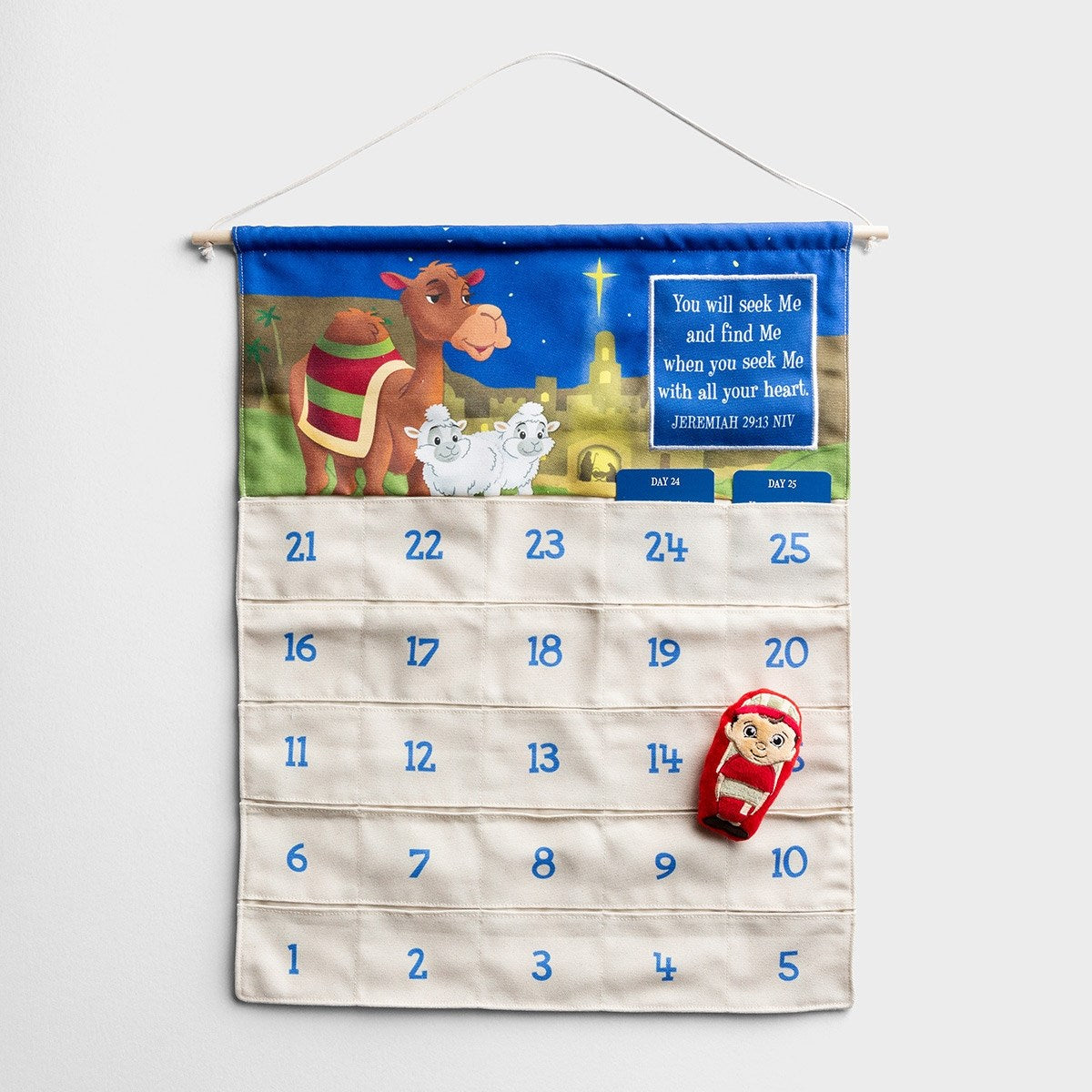 Advent Calendar-Juvenile-The Shepherd On The Search Hanging Countdown