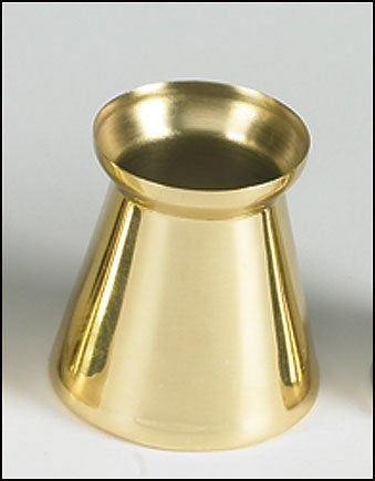 Candle-Wilbaum Brass Followers For 1-1/2" Candle Diameter