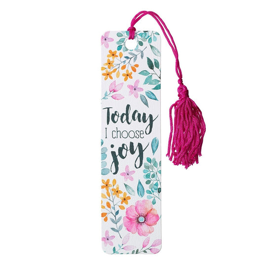 Bookmark-Today I Choose Joy W/Tassel (Pack Of 6)