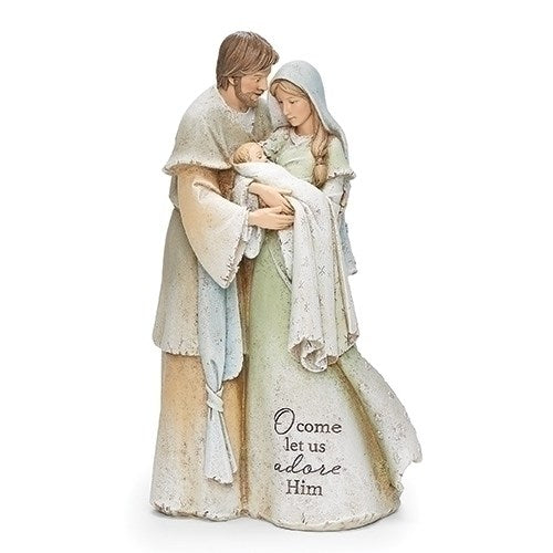 Figurine-Holy Family-Heavenly Bless (9")