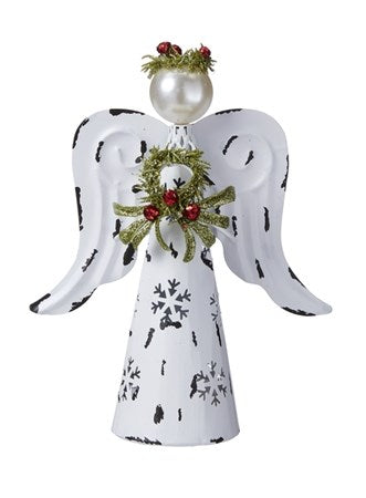 Home Decor-Light Up Angel-Farmhouse Distressed (6")