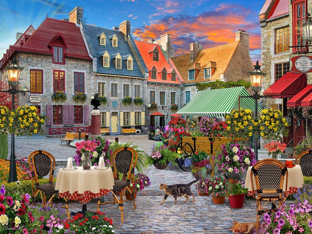 Jigsaw Puzzle-Village Square (550 Pieces)