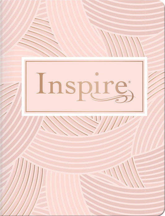 NLT Inspire Bible-Blush Softcover