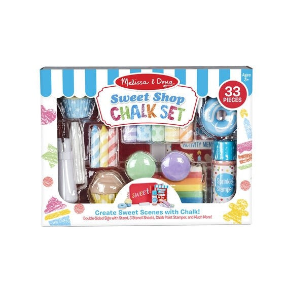 Chalk Set-Sweet Shop (33 Pieces)