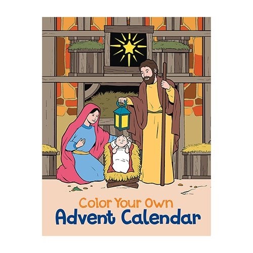 Color Your Own Advent Calendar (8.5" x 11")