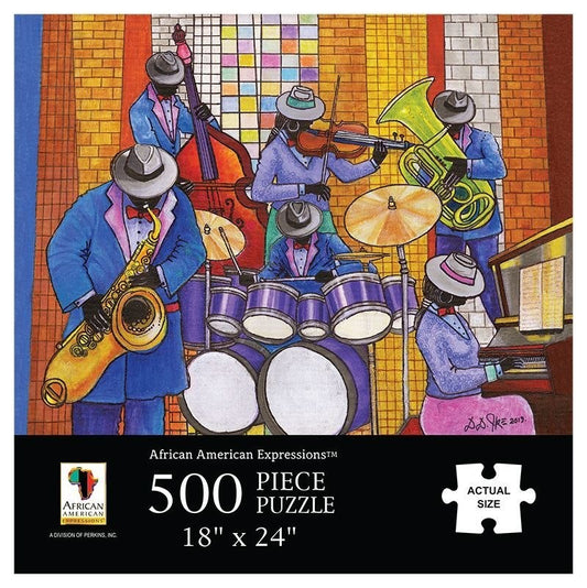 Jigsaw Puzzle-Jazz Band (500 Pieces)