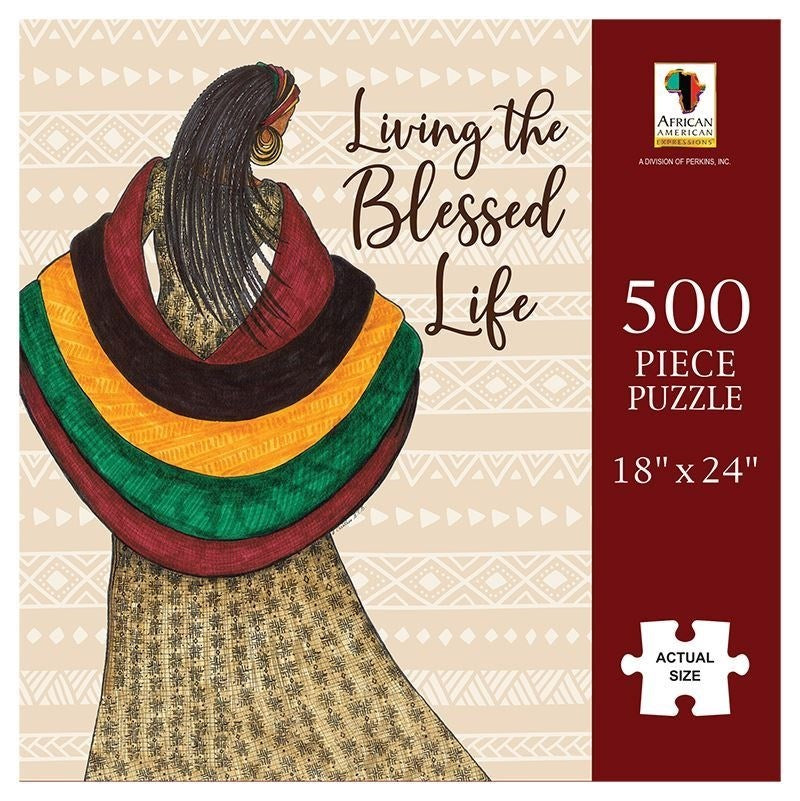 Jigsaw Puzzle-Living The Blessed Life (500 Pieces) (30-JAN-25=PUB O/S*)