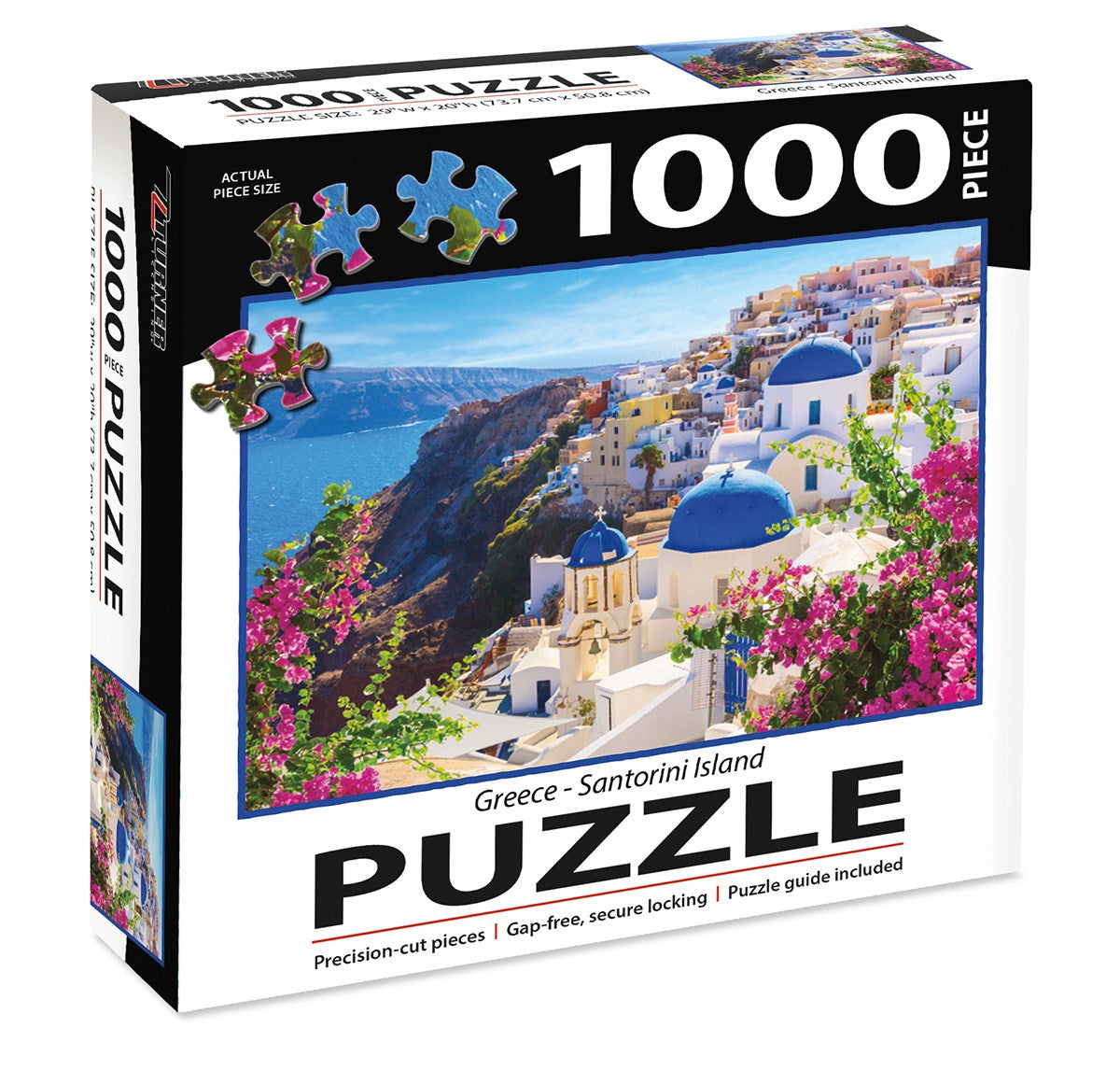 Jigsaw Puzzle-Greece-Santorini Island (1000 Pieces)