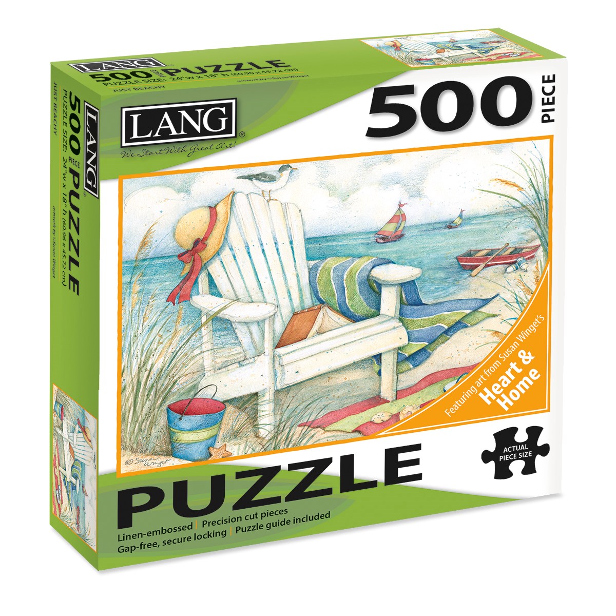 Jigsaw Puzzle-Just Beachy (500 Pieces)