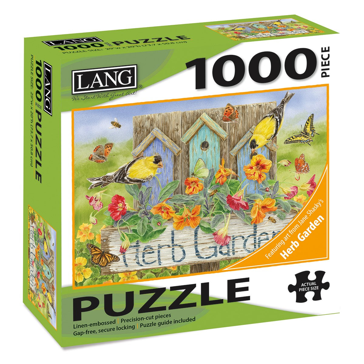 Jigsaw Puzzle-Herb Garden (1000 Pieces)