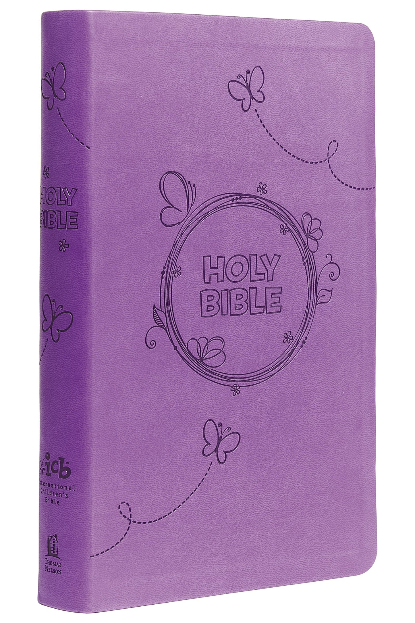 ICB Holy Bible-Purple Leathersoft