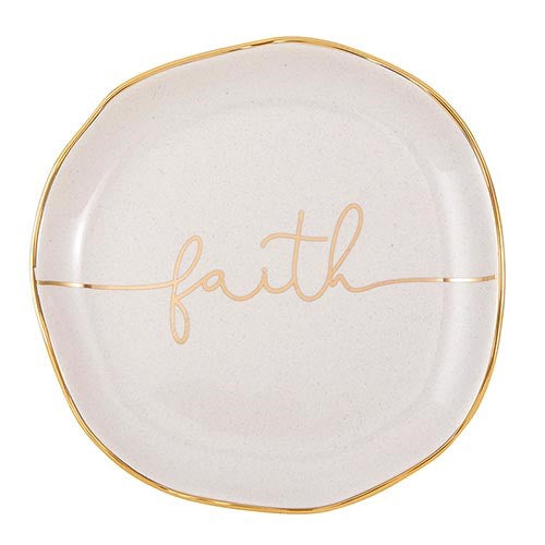 Trinket Tray-Faith (4.5")