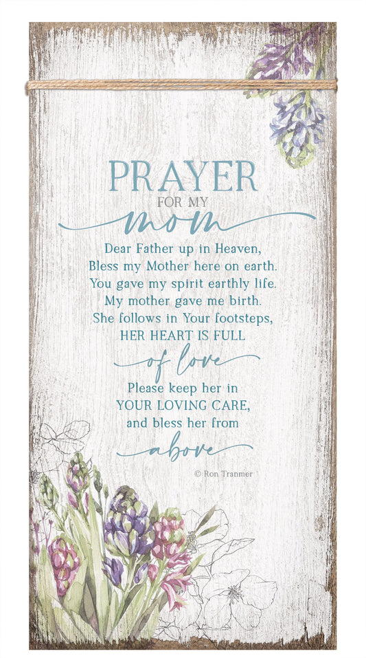 Plaque-Timeless Twine-Prayer For My Mom