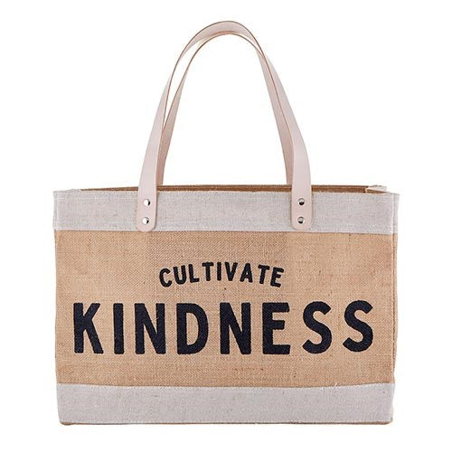 Market Tote-Cultivate Kindness (17" x 12")