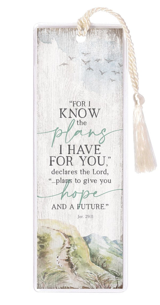 Bookmark-For I Know The Plans (Pack Of 6)