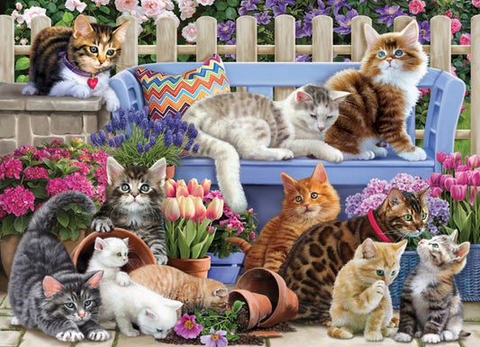 Jigsaw Puzzle-A Cat's Life (1000 Pieces)