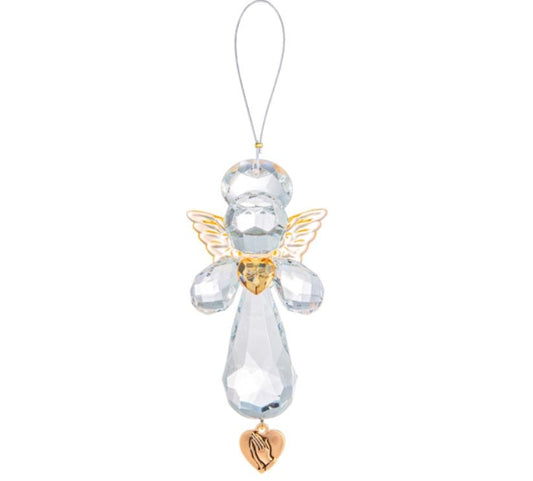 Hanging Thank You Angel w/Charm & Card (2" x 4.25")