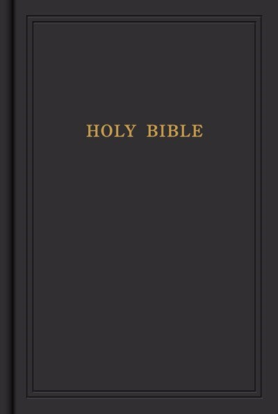 KJV Pew Bible-Black Hardcover