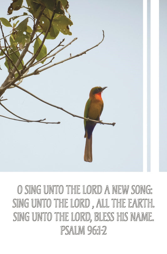 Bulletin-O Sing Unto The Lord A New Song (Psalm 96:1-2) (Pack Of 100)