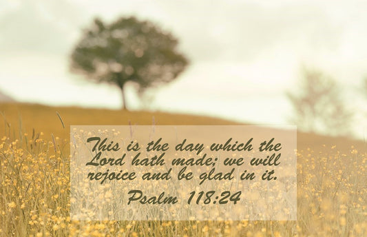 Postcard-This Is The Day Which The Lord Hath Made (Psalm 118:24) (Pack Of 25)