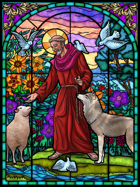 Jigsaw Puzzle-St. Francis Of Assisi (550 Pieces)