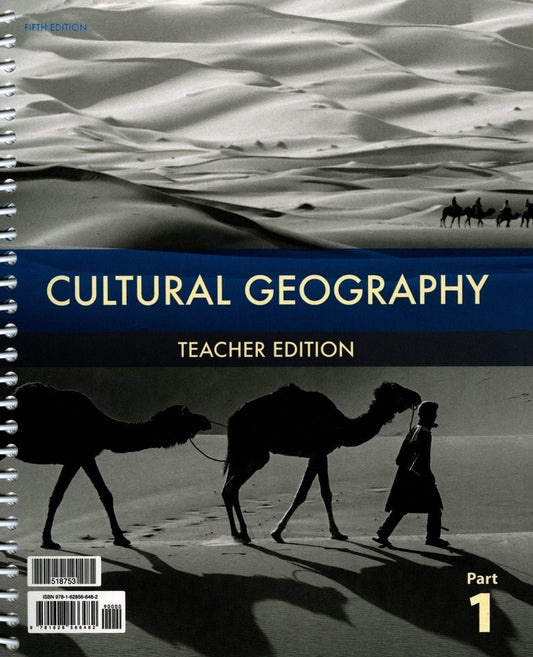 Cultural Geography 9 Teacher Edition (5th Edition)