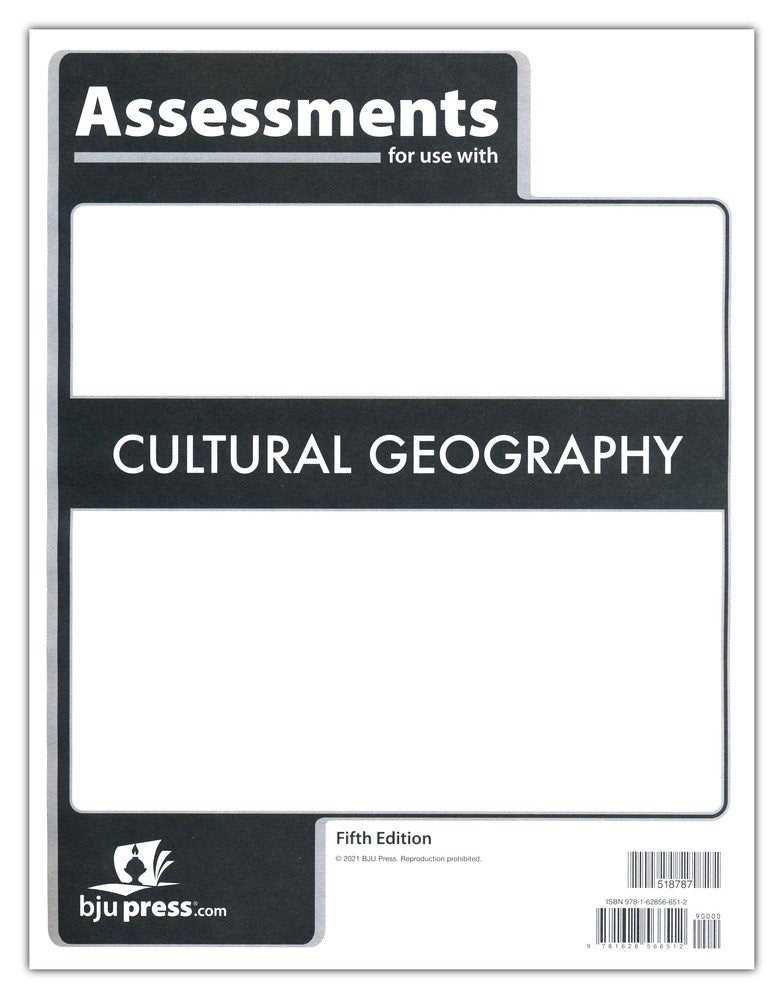 Cultural Geography Assessments 9 (5th Edition)