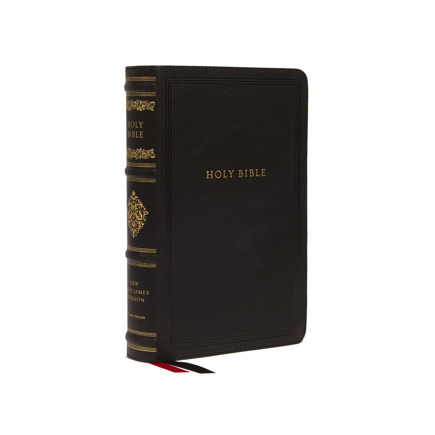 NKJV Personal Size Reference Bible (Sovereign Collection) (Comfort Print)-Black Leathersoft