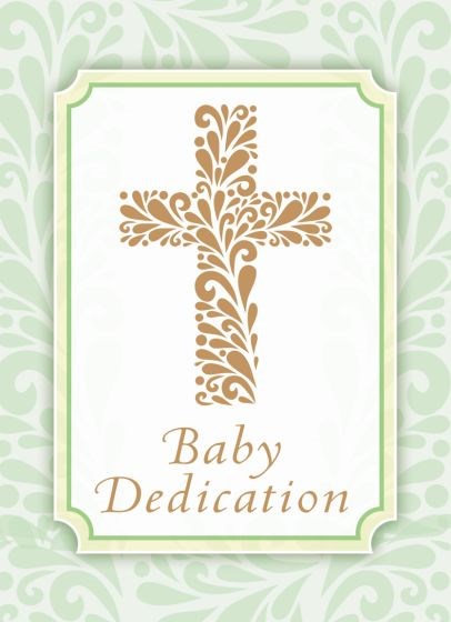 Certificate-Baby Dedication (5 x 7 Foil Embossing) (Psalm 139:14) (Pack Of 6)