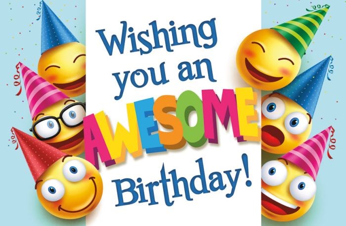 Postcard-Wishing You An Awesome Birthday (2 Corinthians 9:15  NIV) (Pack Of 25)