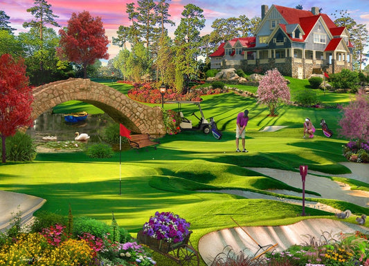 Jigsaw Puzzle-Golfer's Paradise (1000 Pieces)