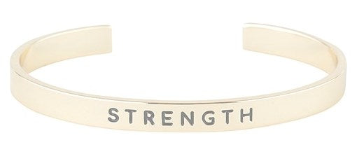 Bracelet-Simply Faith Cuff-Strength