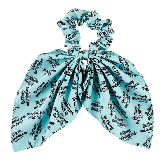 Scrunchie-Be Strong & Courageous-Mint Green (22-24"D x 3.5"W)