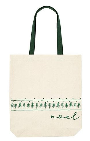 Canvas Tote-Noel (14.5" x 16" w/3"Gusset)